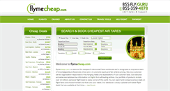 Desktop Screenshot of flymecheap.com